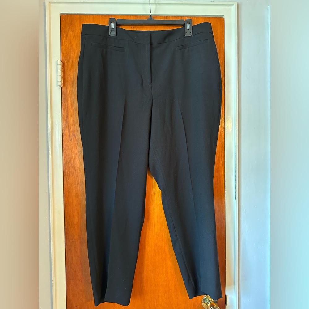 J. Crew 365 black dress pants, size 16